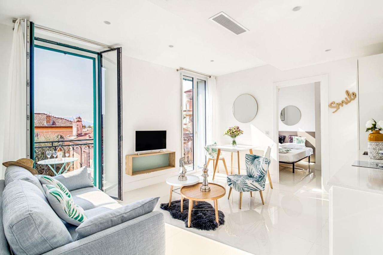 New ! Sea View Design + Balcony 203 Apartman Villefranche-sur-Mer Kültér fotó